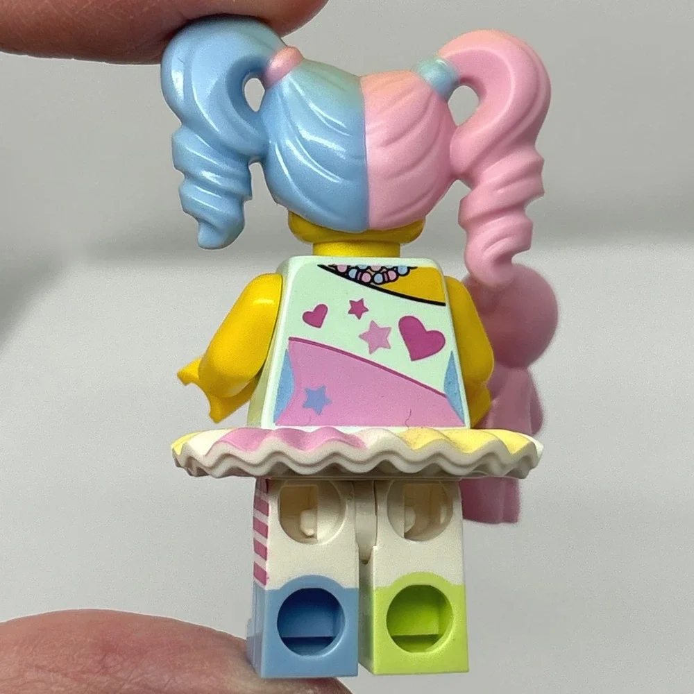 LEGO Ninjago Movie N-POP Girl Minifigure 71019 Teddy Bear Pink Blue CMF